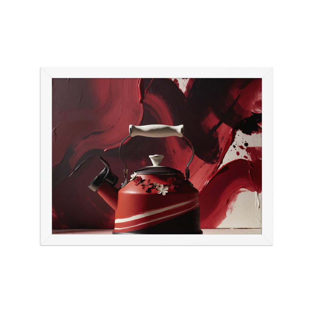 CARAFE — Framed Paper, White, 12×16