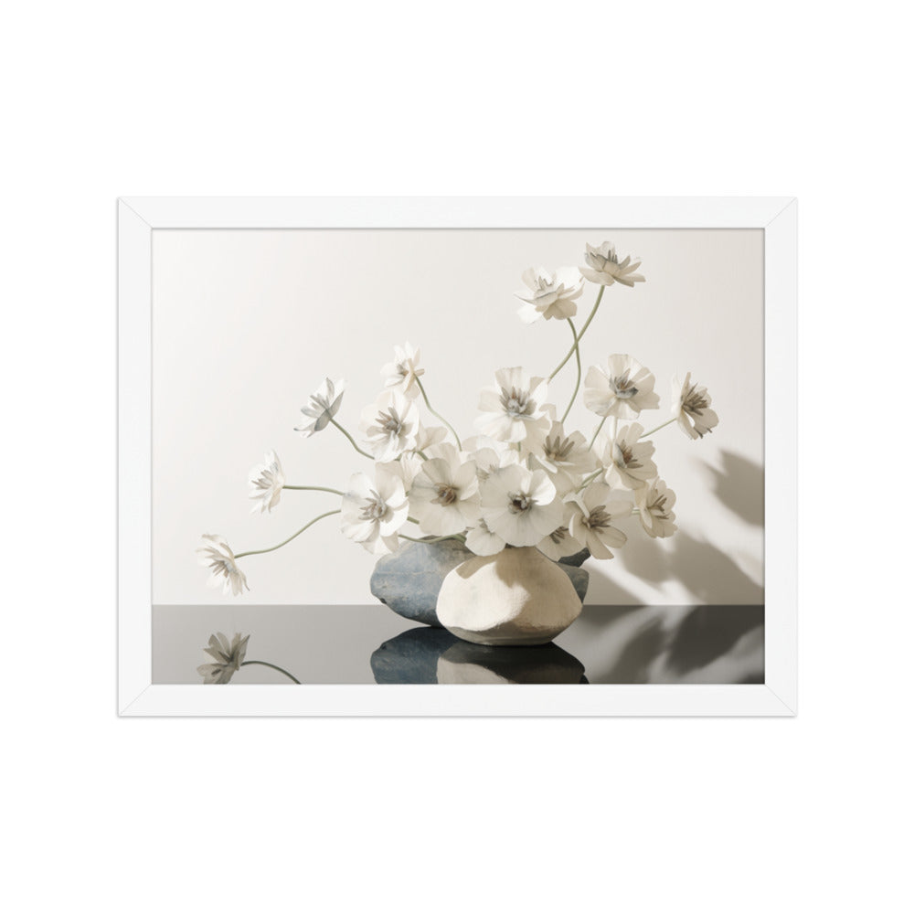 ALDER — Framed Paper, White, 12×16