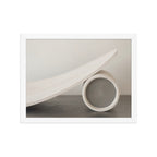 CAMFER — Framed Paper, White, 12×16