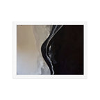 SUBLIMATION framed paper gloss — White, 12″×16″