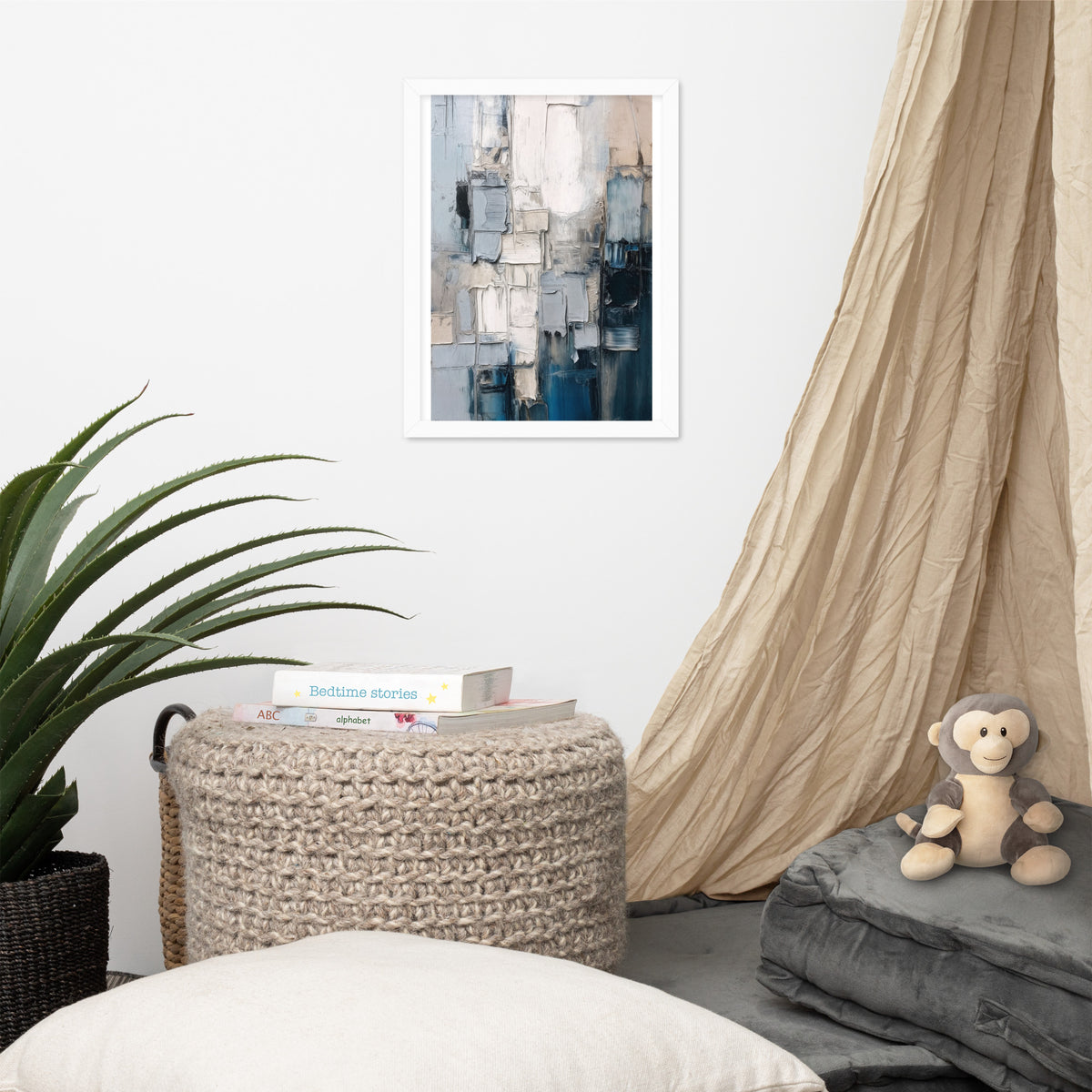 MB CANVAS ABSTRACT WALL ART PRODUCT MOCKUP