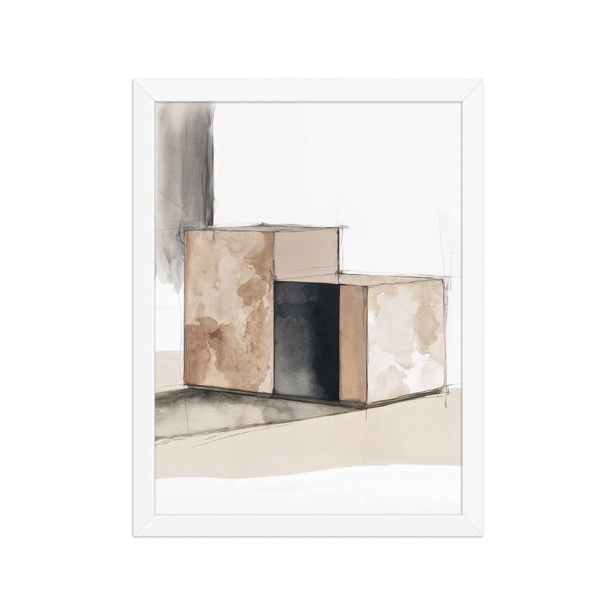 MB CANVAS ABSTRACT WALL ART PRODUCT MOCKUP