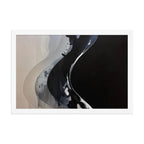 CATALYSIS framed paper gloss — White, 12″×18″