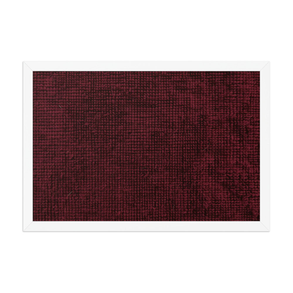 PRIORAT — Framed Paper, White, 12×18