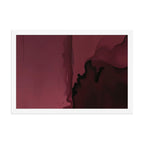 CARINENA — Framed Paper, White, 12×18