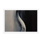 GRADIENT framed paper gloss — White, 12″×18″