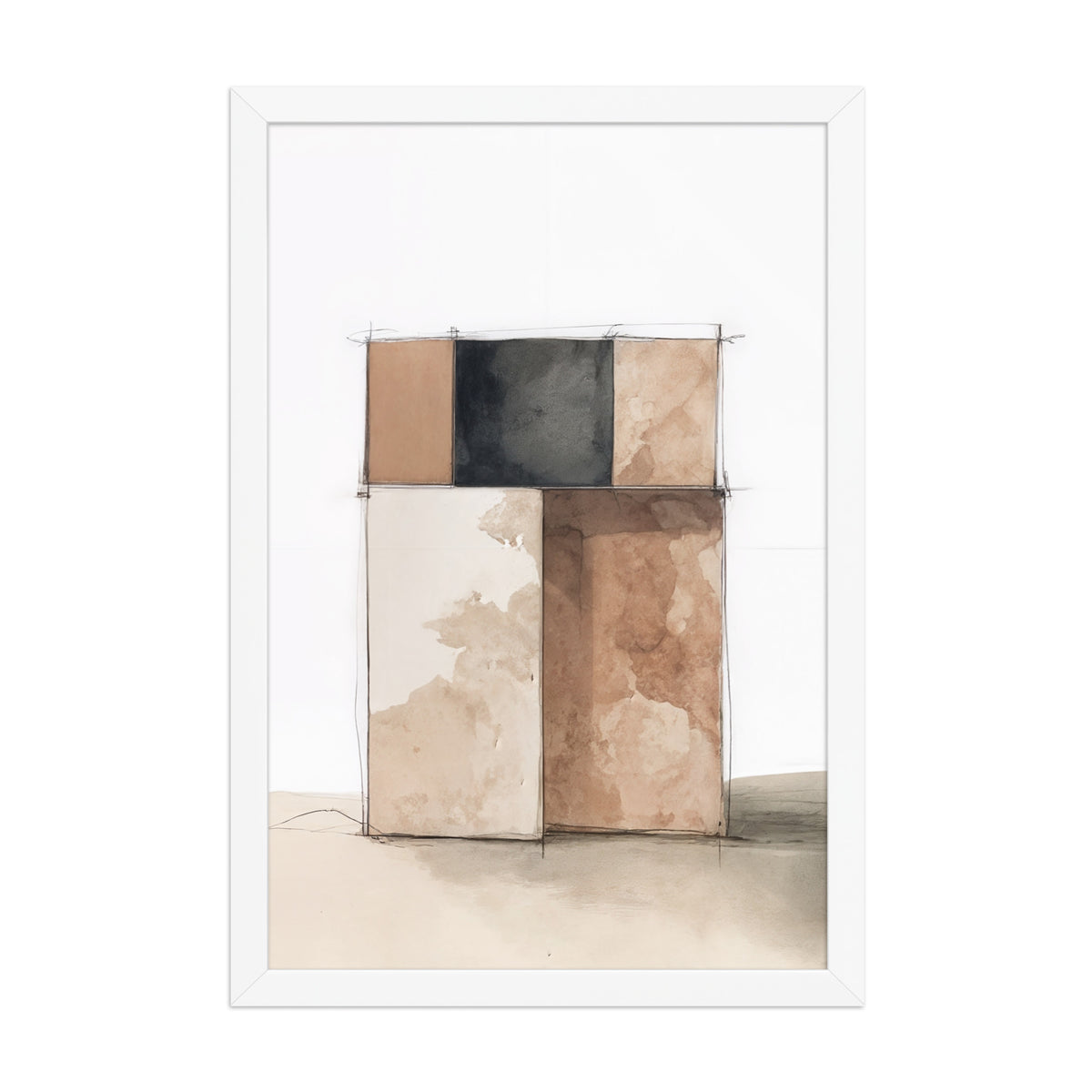 MB CANVAS ABSTRACT WALL ART PRODUCT MOCKUP