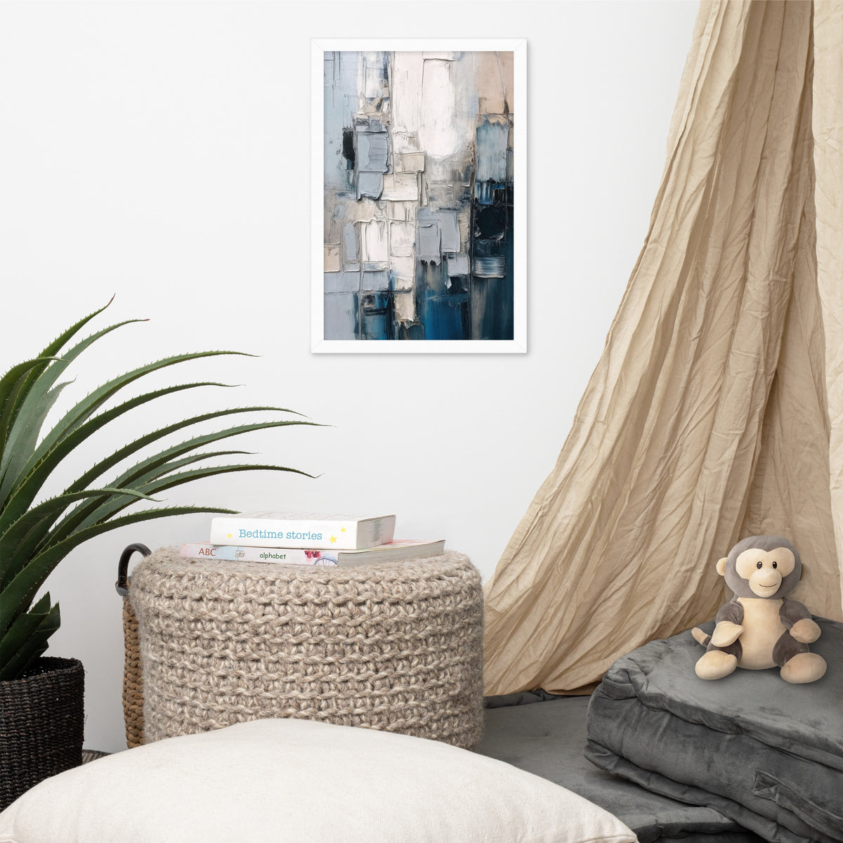 MB CANVAS ABSTRACT WALL ART PRODUCT MOCKUP