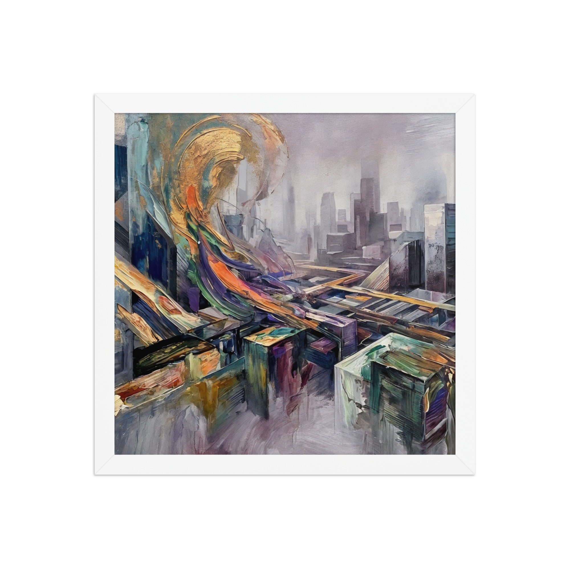 MB CANVAS ABSTRACT WALL ART PRODUCT MOCKUP