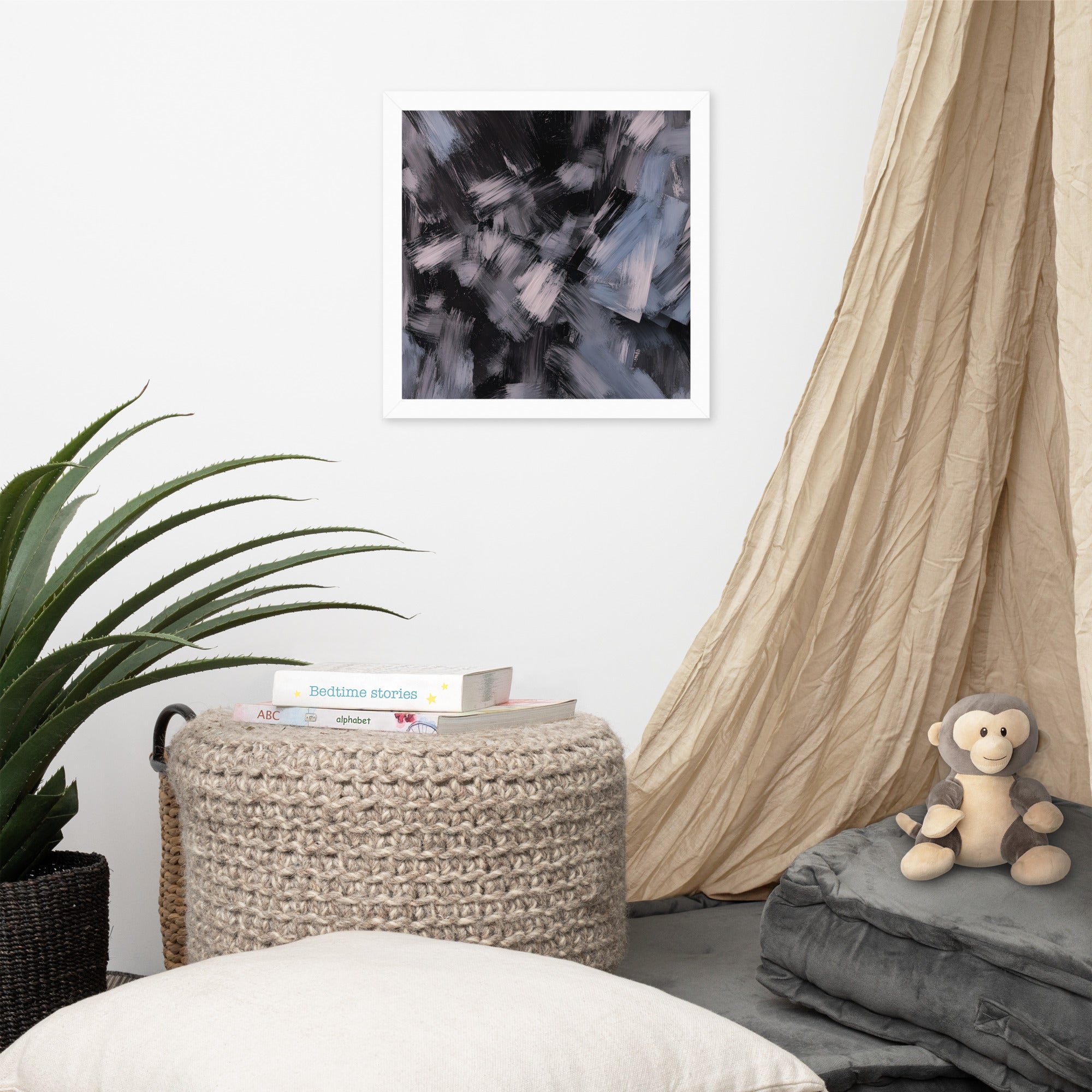 MB CANVAS ABSTRACT WALL ART PRODUCT MOCKUP