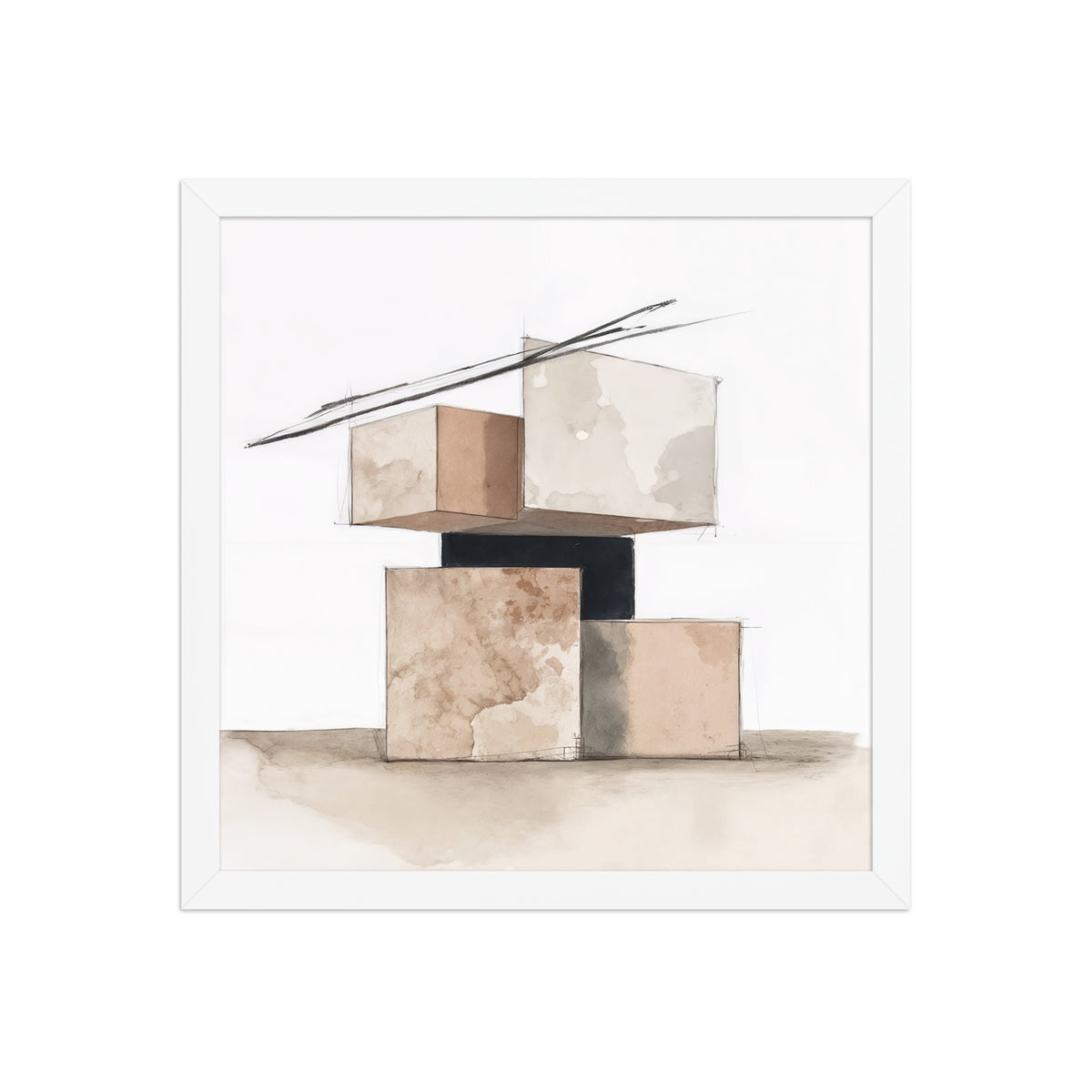 MB CANVAS ABSTRACT WALL ART PRODUCT MOCKUP