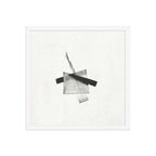 APEX framed paper gloss — White, 16″×16″