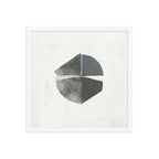 COVER framed paper gloss — White, 16″×16″