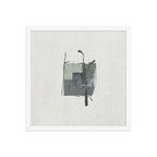ICON framed paper gloss — White, 16″×16″