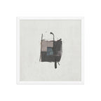 PRESS framed paper gloss — White, 16″×16″
