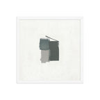 SUSHI framed paper gloss — White, 16″×16″