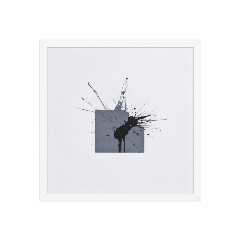 TITAN framed paper gloss — White, 16″×16″