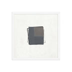 TUNA framed paper gloss — White, 16″×16″