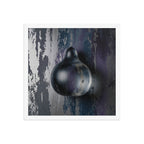 DROP — Framed Paper, White, 16×16