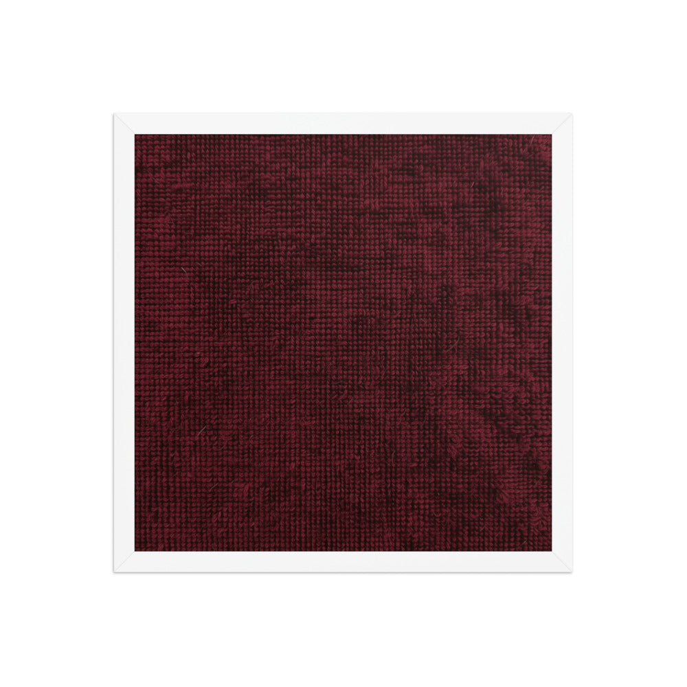 PRIORAT — Framed Paper, White, 16×16