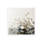 ALDER — Framed Paper, White, 16×16