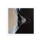 IONIZATION framed paper gloss — White, 16″×16″