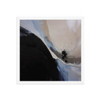 NUCLEATION framed paper gloss — White, 16″×16″