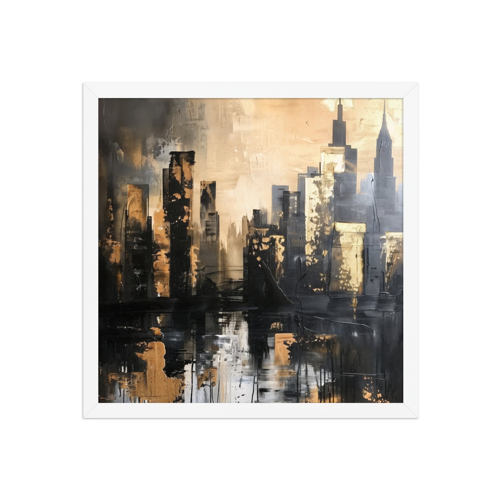 MB CANVAS ABSTRACT WALL ART PRODUCT MOCKUP