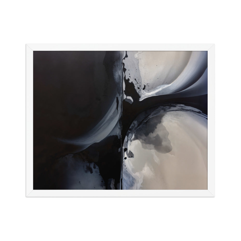 FUSION framed paper gloss — White, 16″×20″