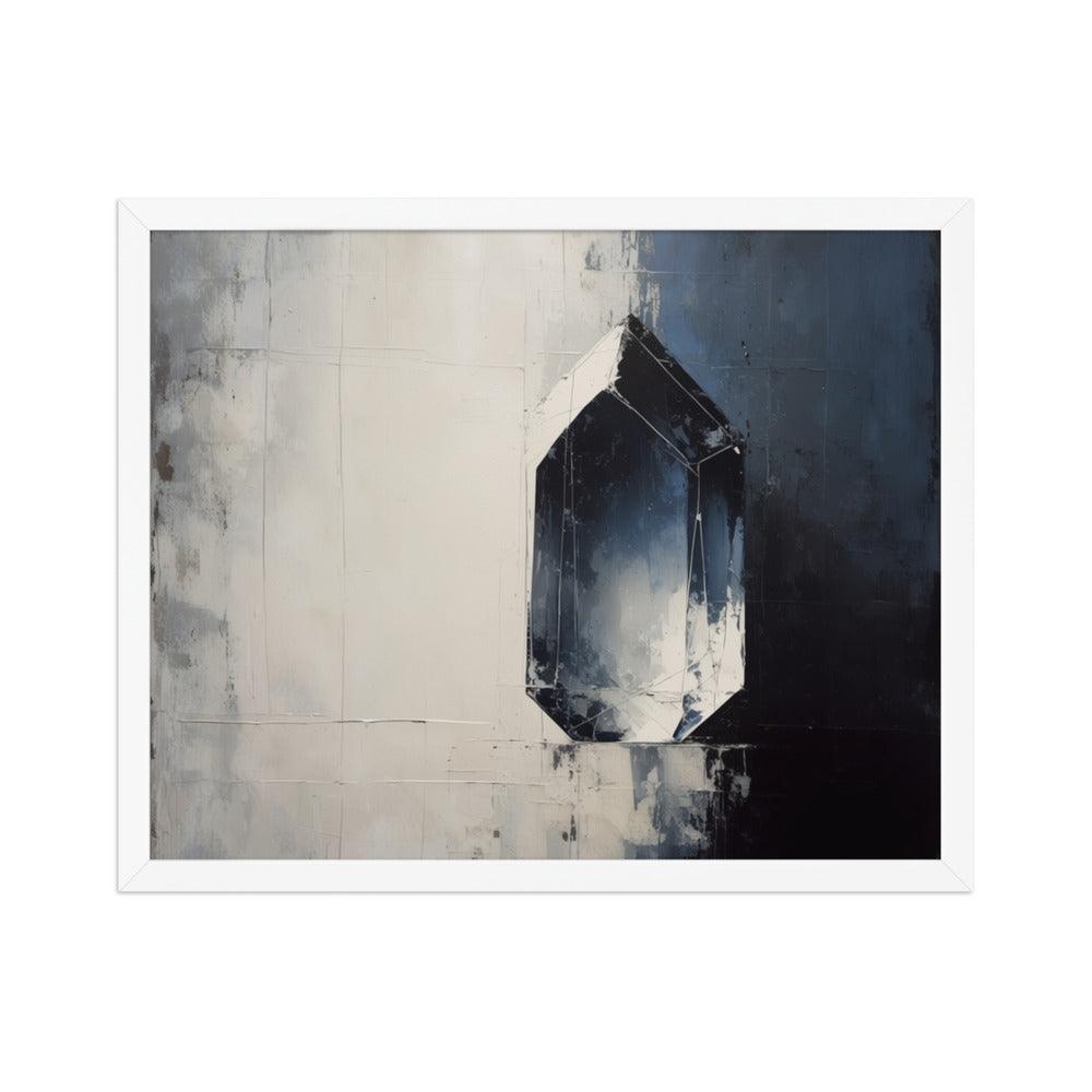 CHIP — Framed Paper, White, 16×20