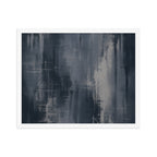ETCH VI — Framed Paper, White, 16×20