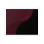 DAMASK — Framed Paper, White, 16×20