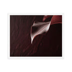 CRU — Framed Paper, White, 16×20