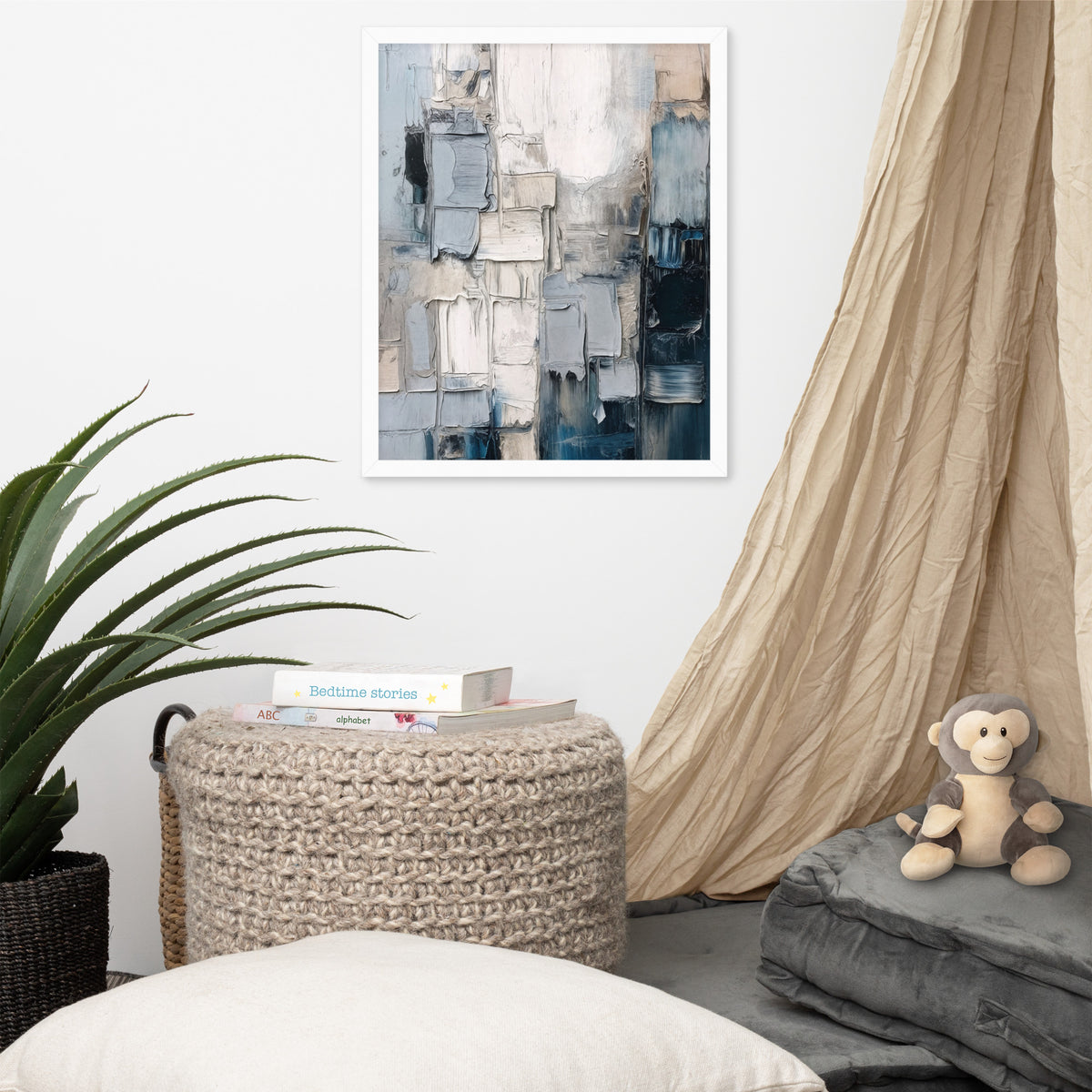 MB CANVAS ABSTRACT WALL ART PRODUCT MOCKUP