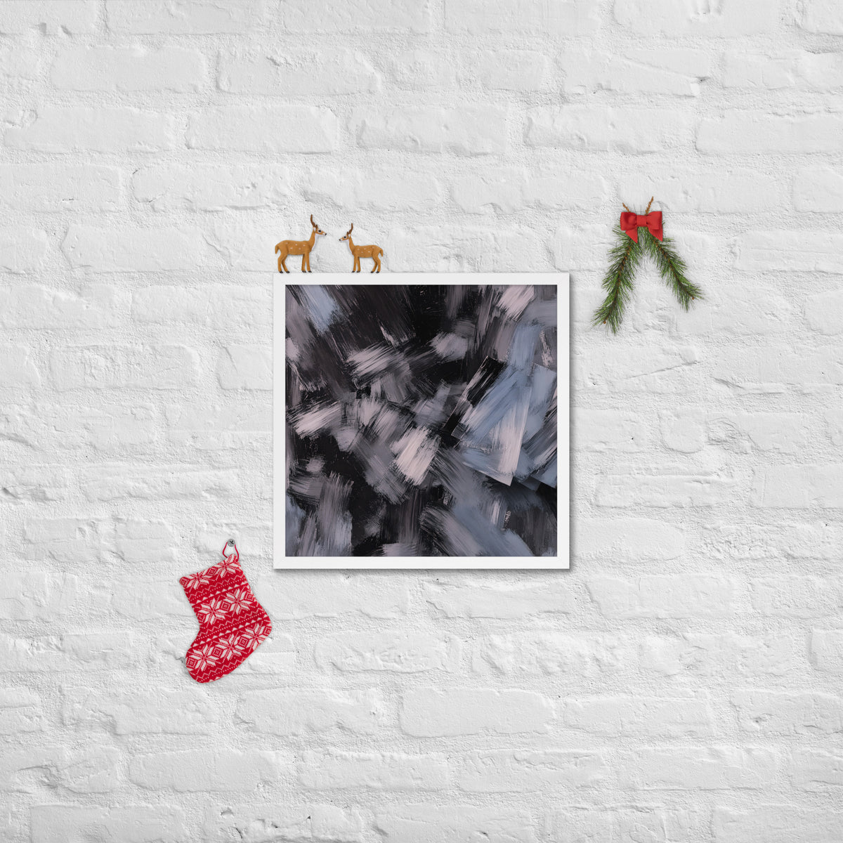 MB CANVAS ABSTRACT WALL ART PRODUCT MOCKUP
