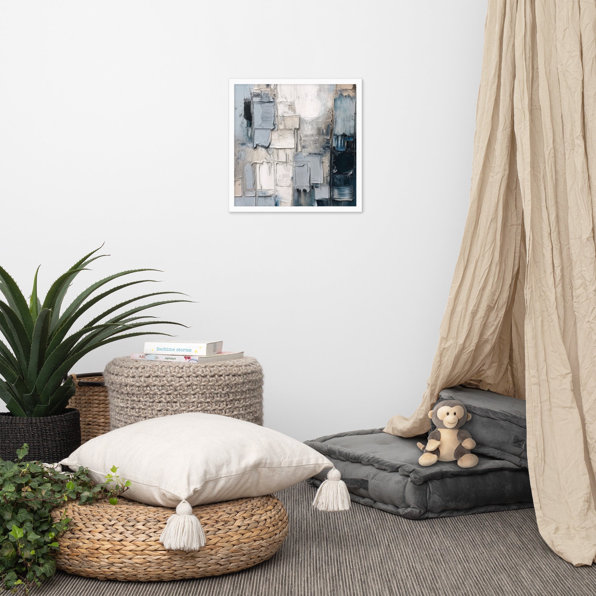 MB CANVAS ABSTRACT WALL ART PRODUCT MOCKUP