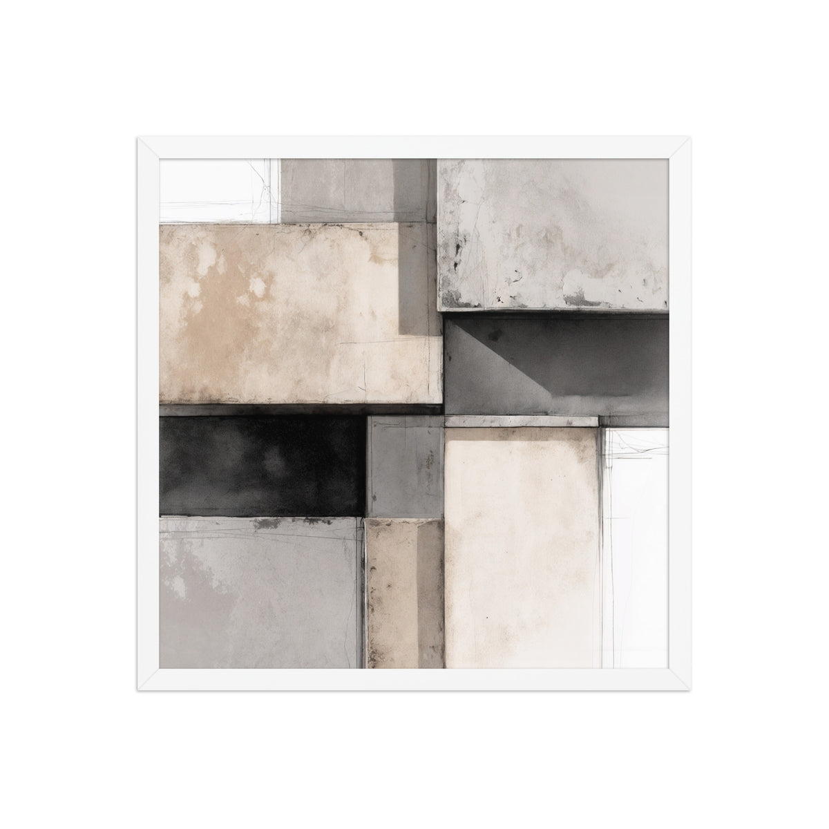 MB CANVAS ABSTRACT WALL ART PRODUCT MOCKUP