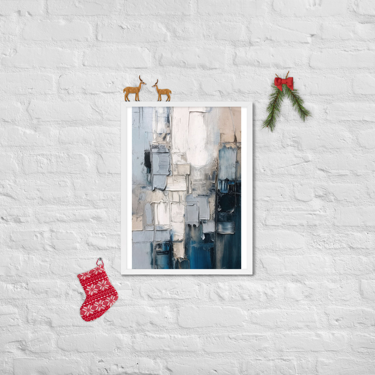 MB CANVAS ABSTRACT WALL ART PRODUCT MOCKUP