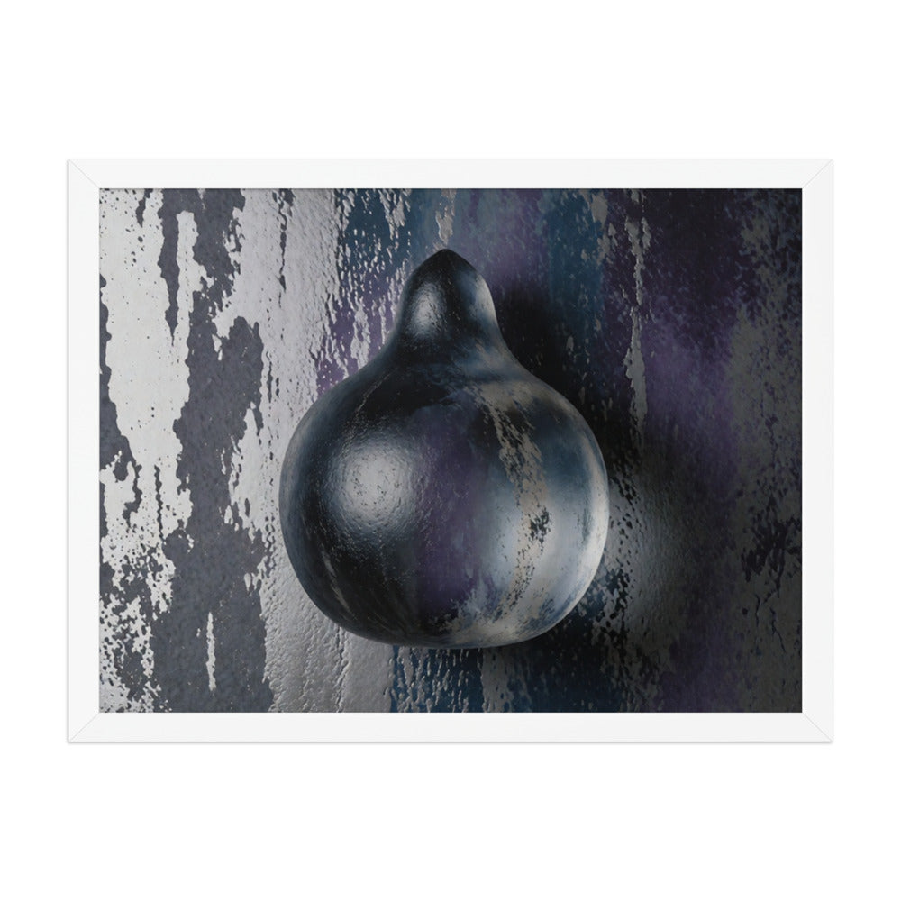 DROP — Framed Paper, White, 18×24