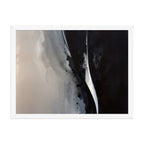 OXIDATION framed paper gloss — White, 18″×24″
