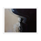 PASSIVATION framed paper gloss — White, 18″×24″