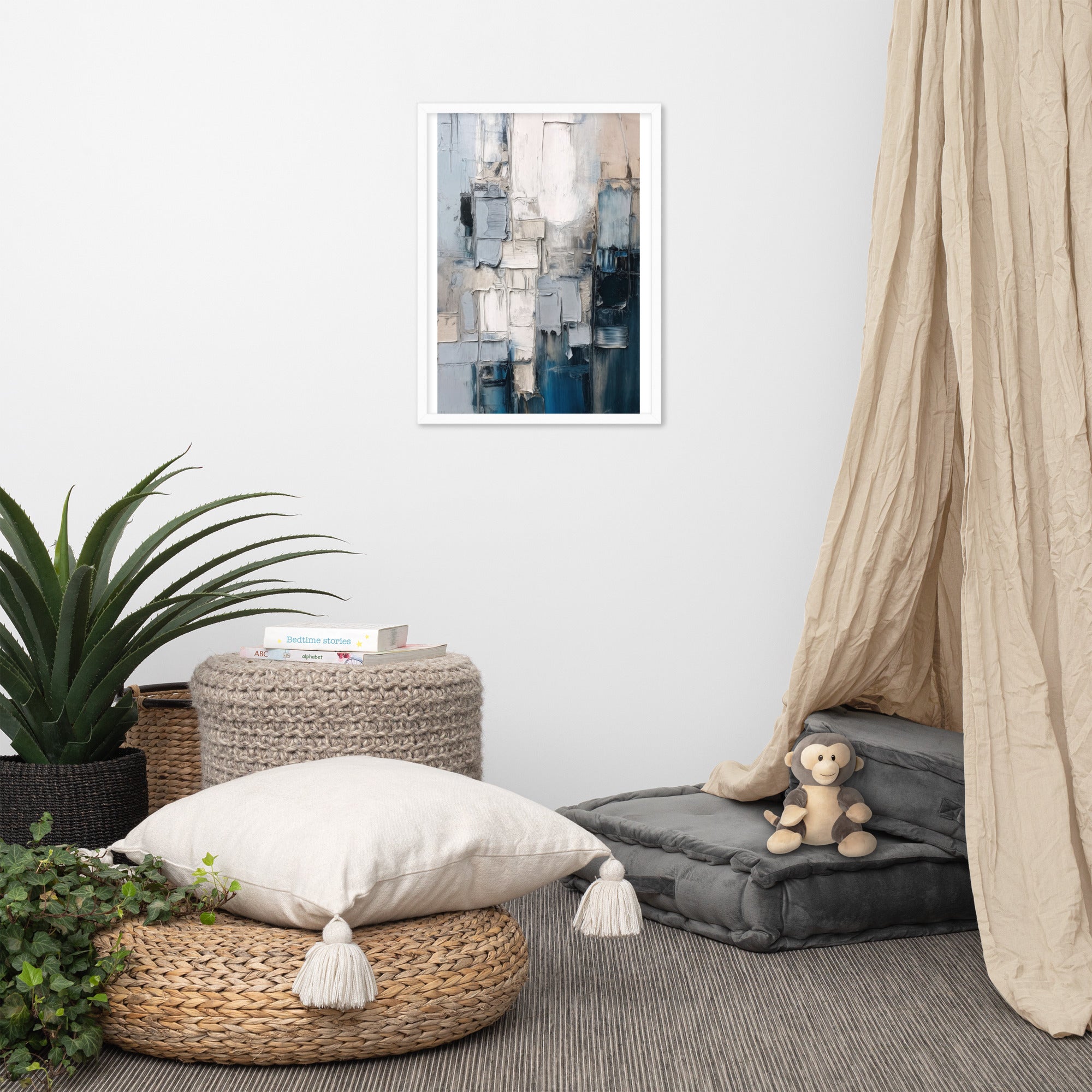 MB CANVAS ABSTRACT WALL ART PRODUCT MOCKUP