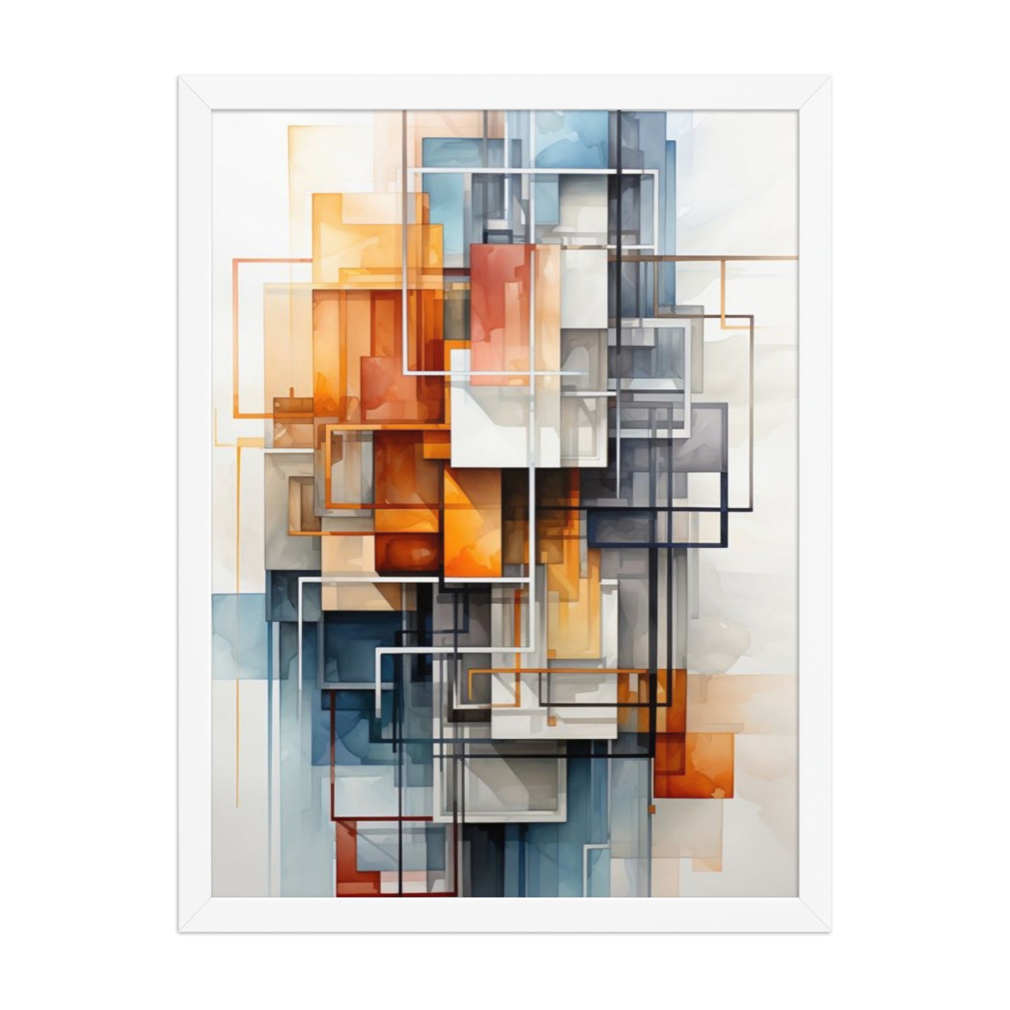 MB CANVAS ABSTRACT WALL ART PRODUCT MOCKUP