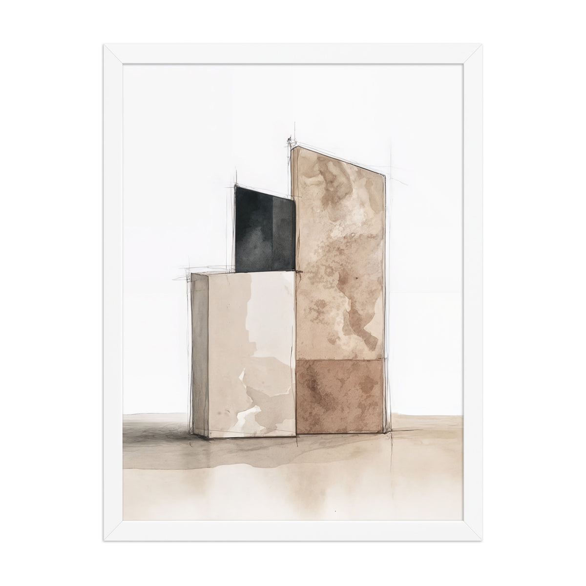 MB CANVAS ABSTRACT WALL ART PRODUCT MOCKUP