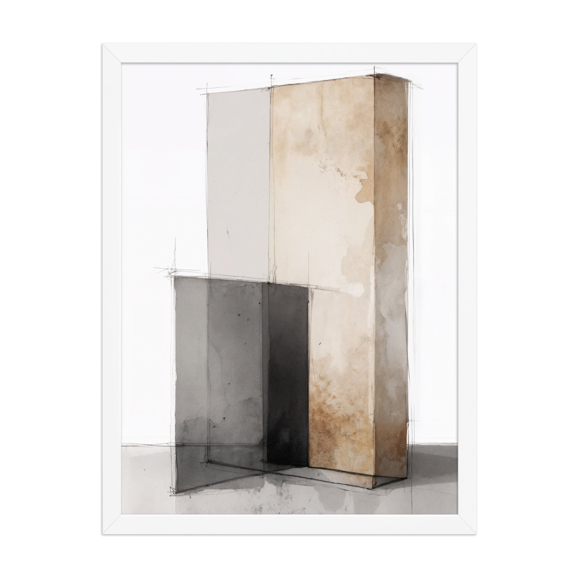MB CANVAS ABSTRACT WALL ART PRODUCT MOCKUP