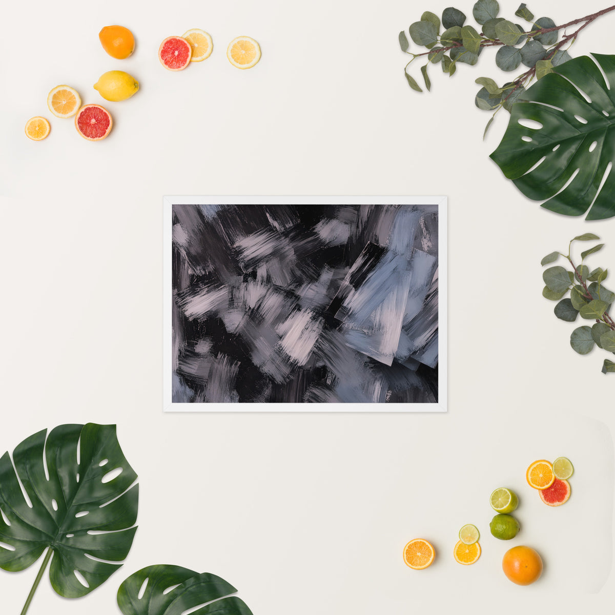 MB CANVAS ABSTRACT WALL ART PRODUCT MOCKUP
