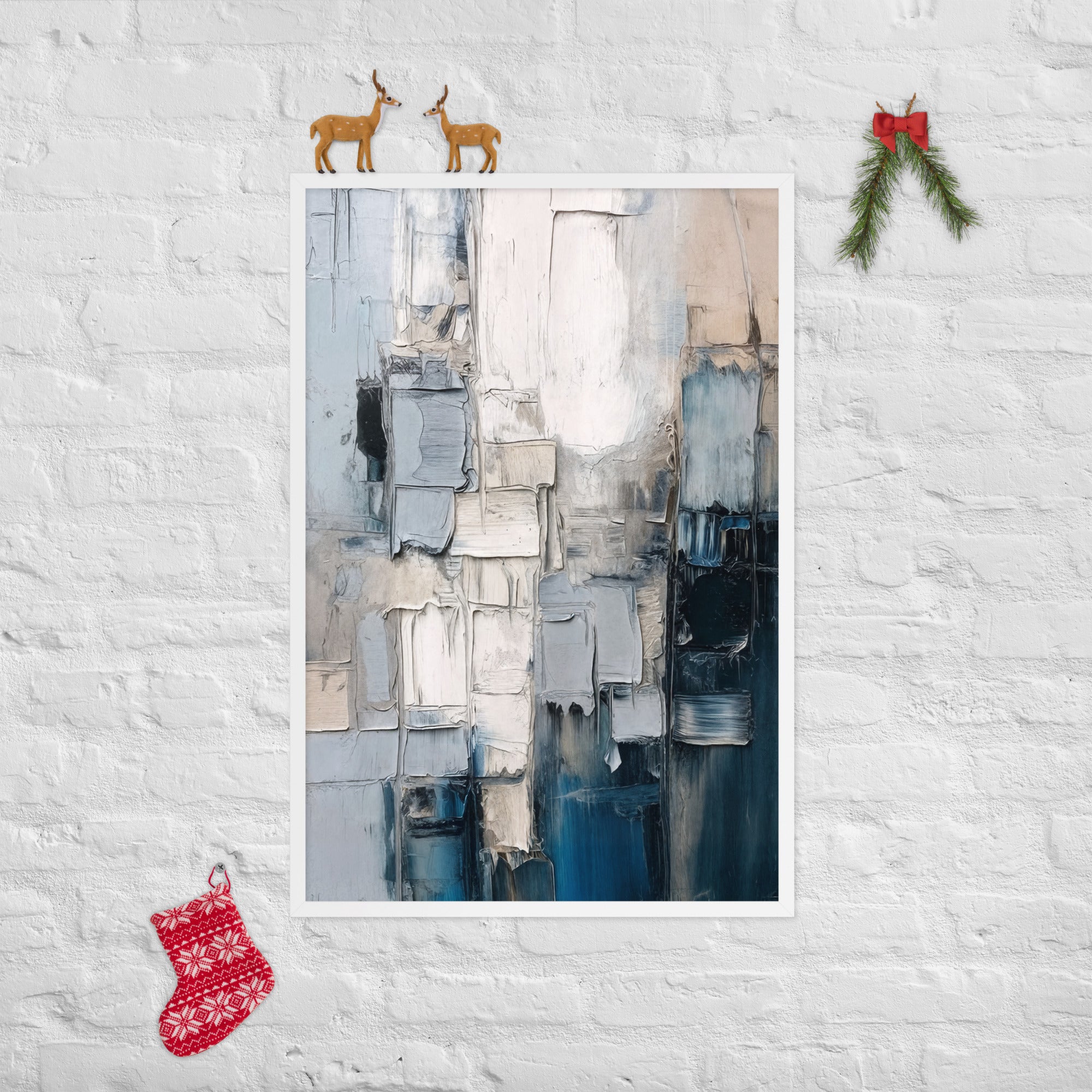 MB CANVAS ABSTRACT WALL ART PRODUCT MOCKUP