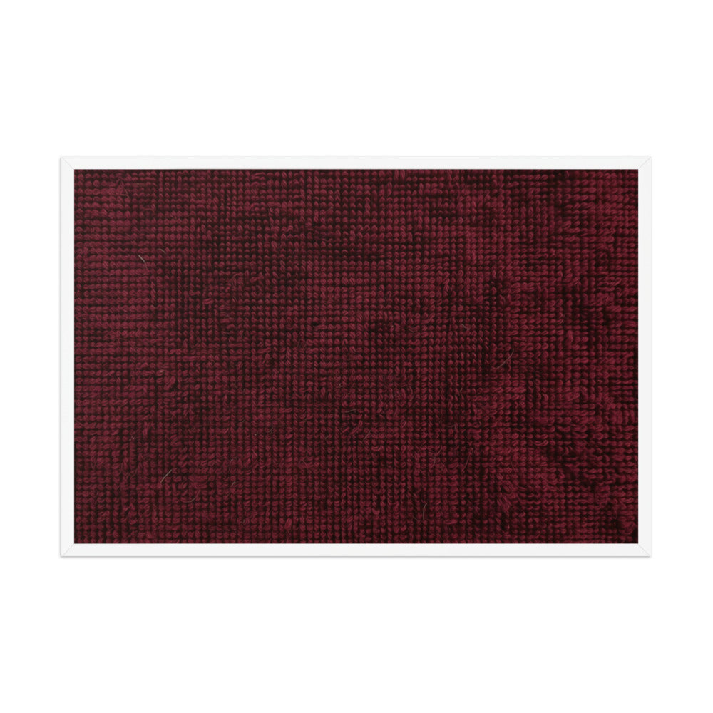 PRIORAT — Framed Paper, White, 24×36