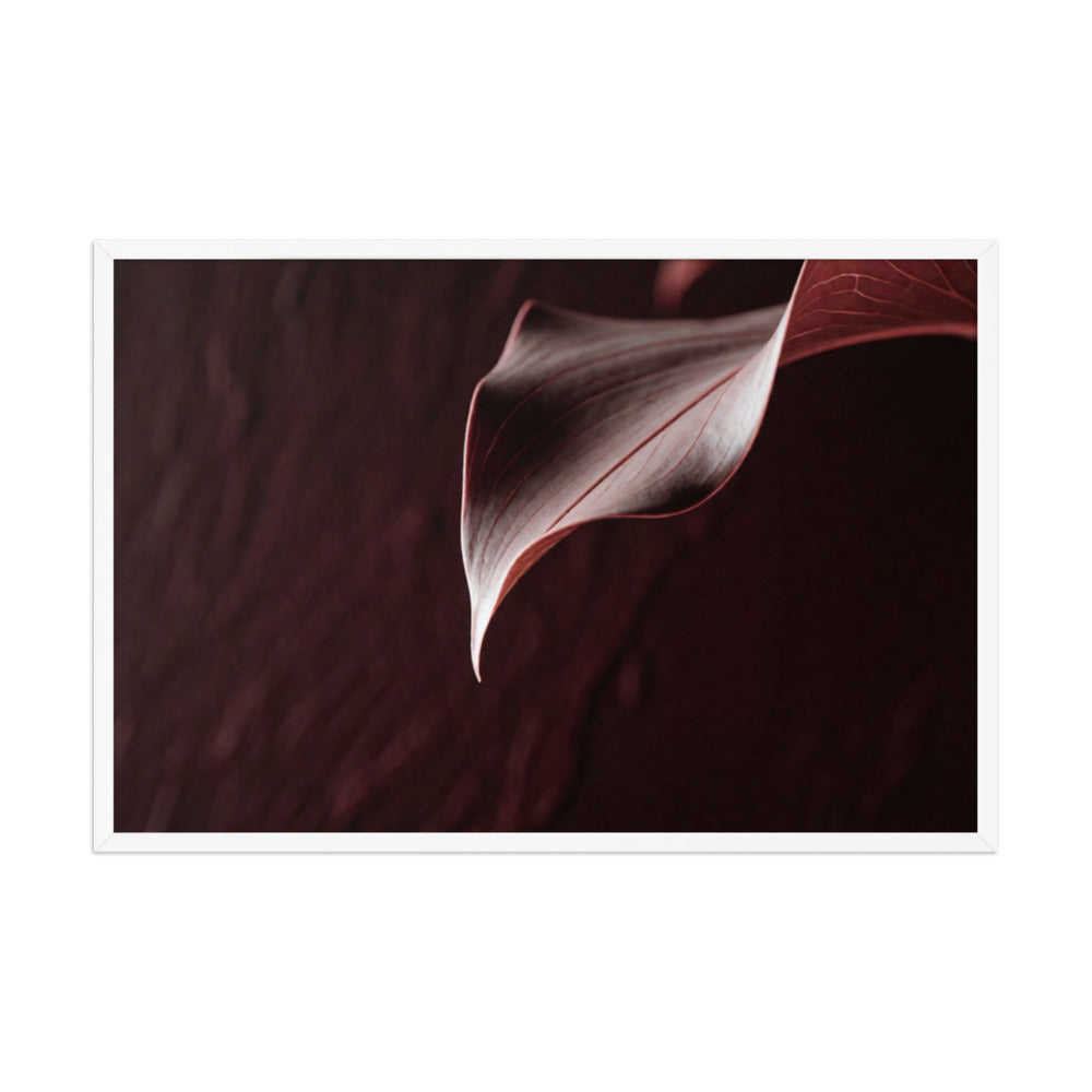 CRU — Framed Paper, White, 24×36