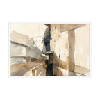 Border framed paper — White, 24″×36″